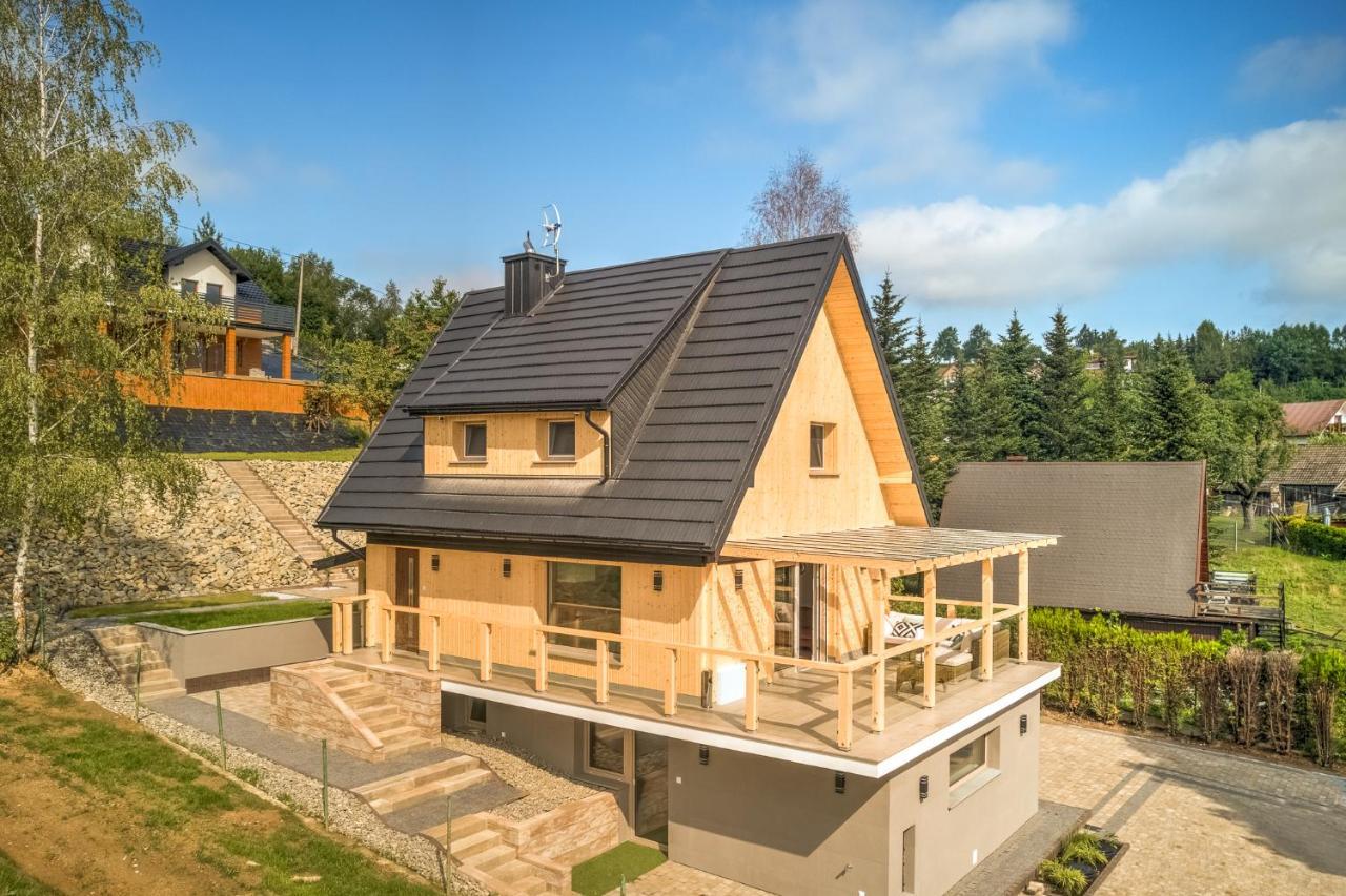 Znamirowickachata Sauna Jacuzzi Spa Znamirowice Exterior photo